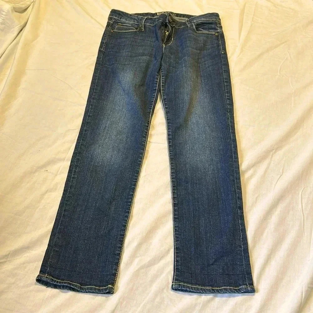 KUT From The Kloth Womens Katy Boyfriend Straight Leg Jeans KP494MD3M Size 6